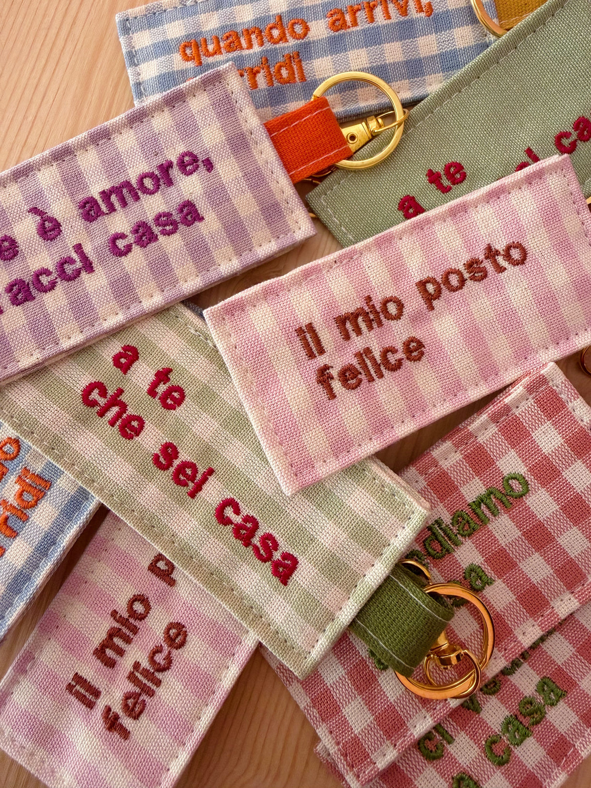 Portachiavi Se è amore, facci casa