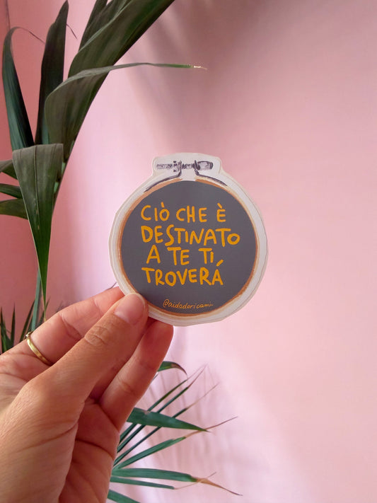 Sticker - Al nostro essere interi