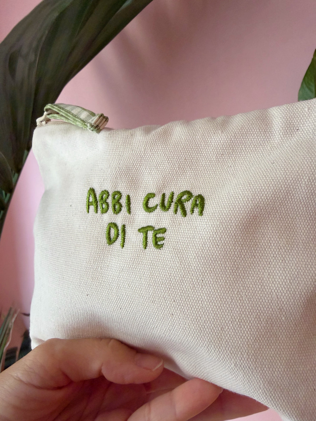 Pochette Canvas Abbi cura di te