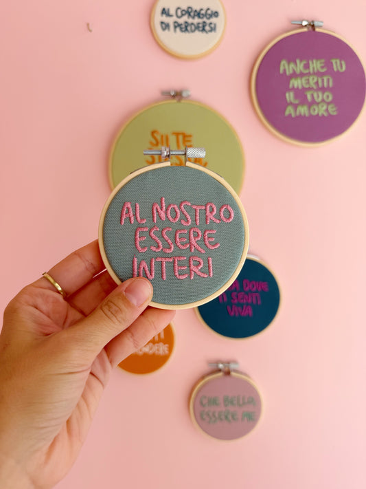 Telaio Al nostro essere interi