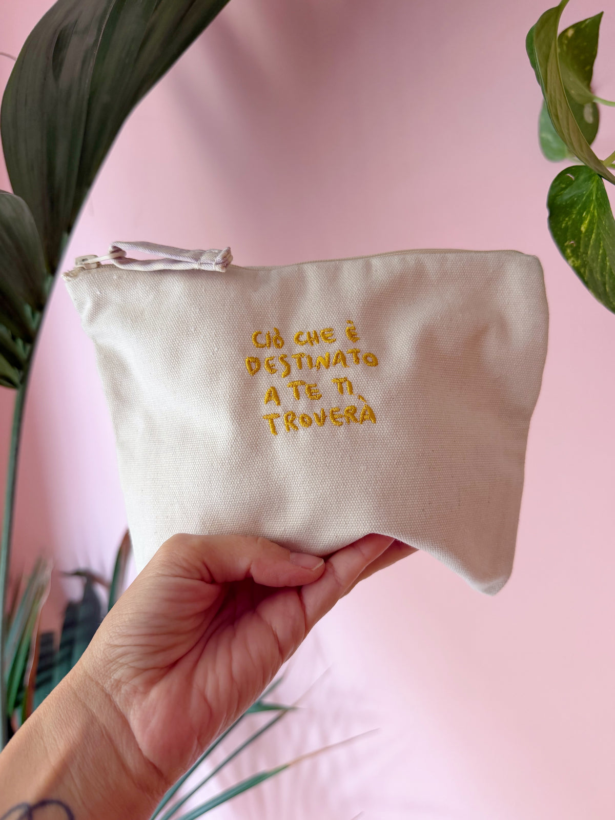 Pochette Canvas Ciò che è destinato a te ti troverà