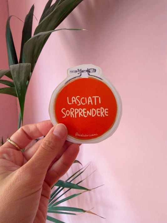 Sticker - Lasciati sorprendere