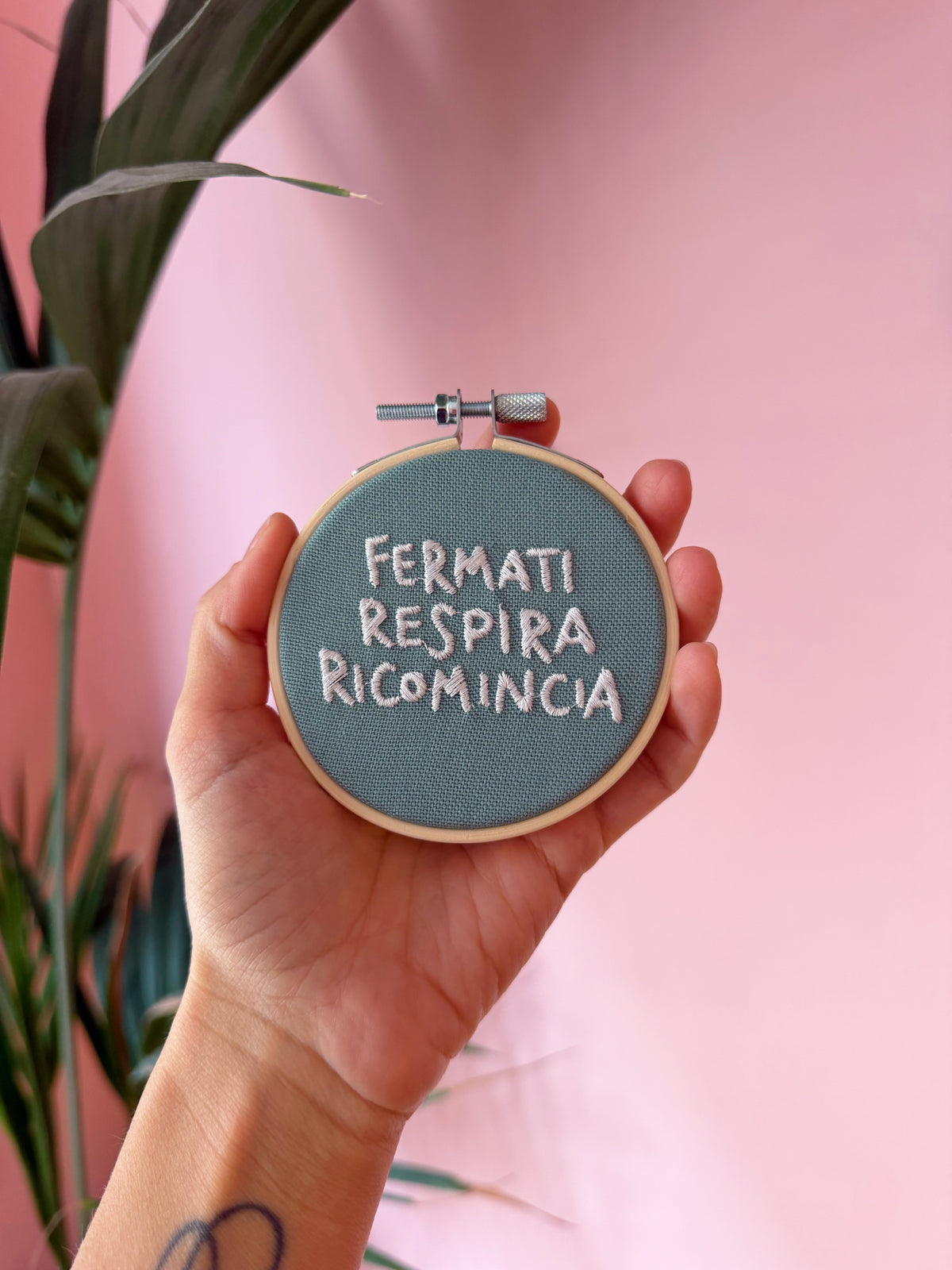 Telaio Fermati respira ricomincia